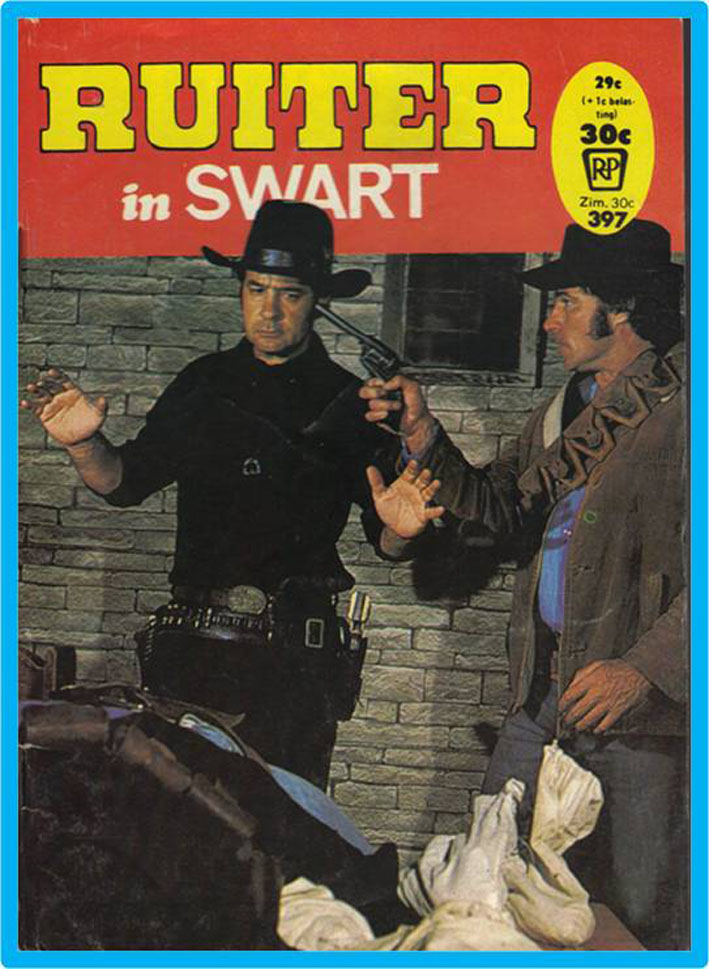 Ruiter in Swart